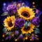 Citrus; Sunflower Diamond Painting Kits for Adults 12x12 Inch, 5D Full Drill Round Diamond Art Kit with Crystal Rhinestone Gems, DIY Flower Gem Craft Painting for Home Wall Decor Gifts; Category:Diamond Painting Kits; Image:2